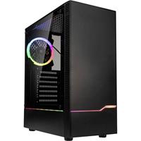 Kolink Inspire Series K9 ARGB Midi Tower Gaming Case - Black