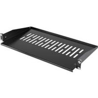 Deltaco 19-FH16 Rack shelf black 1U 19"