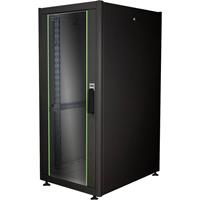 digitus 19 Zoll Netzwerkschrank (B x H x T) 600 x 1330 x 800mm 26 HE Schwarz, Schwa