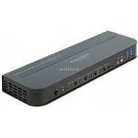 DeLock 11484 KVM-switch Zwart