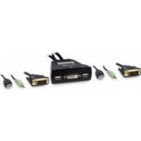 Inter-Tech KVM-Switch LS-21DA DVI