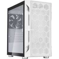 Silverstone FARA H1M. Vormfactor: Micro Tower, Soort: PC, Kleur van het product: Wit. Ondersteunde vormfactoren stroomvoorziening: ATX,PS2. Voorste ventilators ondersteunende diameters: 120,140 mm, Ge