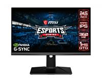 MSI Oculux NXG253R Monitor Zwart