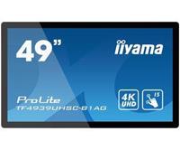 Iiyama ProLite TF4939UHSC-B1AG Signage Touch Display 124,5 cm (49 Zoll) 4K-UHD, IPS-Panel, 500cd/m², 24/7, LAN