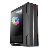 AeroCool Splinter Duo. Soort: PC, Kleur van het product: Zwart, Supported motherboard form factors: ATX, micro ATX, Mini-ITX. Ondersteunde vormfactoren stroomvoorziening: ATX. Voorste ventilators onde