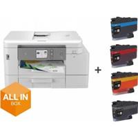 Brother MFC-J4540DWXL. Printtechnologie: Inkjet, Printen: Afdrukken in kleur, Maximale resolutie: 4800 x 1200 DPI, Printsnelheid (kleur, standaard, A4/US Letter): 19 ppm. Kopiëren: Kopiëren 