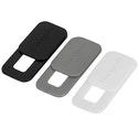 Targus Spy Guard Webcam Cover - 3 Pack, Black/Grey/White (AWH025GL)