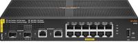 hpenterprise HPE Aruba 6100 12G Class4 PoE 2G2SFP+ 139W Switch - Switch - L3 - Beheerd - 12 x 101001000 (PoE+) + 2 x 1 Gigabit 10 Gigabit SFP+ + 2 x 1000Base-T - rack-uitvoering - PoE+ (139 W)