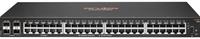 hpenterprise HPE Aruba 6100 48G 4SFP+ Switch - Switch - L3 - Beheerd - 48 x 101001000 + 4 x 1 Gigabit 10 Gigabit SFP+ - luchtstroom van zijkant naar zijkant - rack-uitvoering