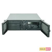 Chieftec UNC-310A-B. Vormfactor: Rack, Soort: Server, Materiaal: SECC. Geïnstalleerde ventilators achterkant: 1x 80mm/2x 60mm, Achterkant ventilators ondersteunende diameters: 60,80 mm. Ondersteu