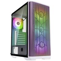 Bitfenix BFC-NSE-300-WWGKP-4A Midi-Tower Gaming-Gehäuse, Gehäuse Weiß