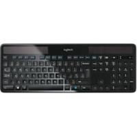 Logitech PC-Tastatur K750 920-002916, kabellos (USB-Funk), solarbetrieben, Sondertasten, Unifying-EmpfÃ¤nger, schwarz