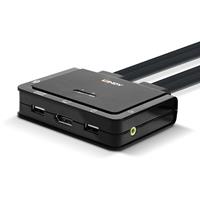 Lindy 42346 KVM-switch Zwart