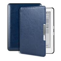 Lunso sleepcover hoes - Kobo Glo / Glo HD / Touch 2.0 (6 inch) - Blauw