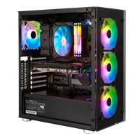 MemoryPC GAMING PC AMD Ryzen 7 5800X 8x 3.8 GHz | 16GB DDR4 | AMD RX 6700 XT | 500GB SSD + 1000GB HDD | Windows 10 Home