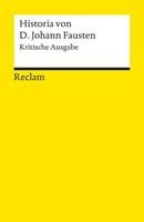 Stephan Füssel, Hans J. Kreutzer Historia von D. Johann Fausten