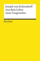 Joseph Eichendorff Aus dem Leben eines Taugenichts