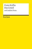 Franz Kafka Das Urteil und andere Prosa