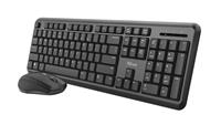 Trust Ody Wireless Keyboard and Mouse Set Toetsenbord Zwart