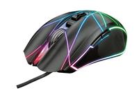 Trust GXT160X TURE RGB LED MOUSE Muis Zwart