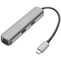 Assmann DIGITUS Type-C to HDMI (4K/30Hz) USB-AX3/RJ45 Adapter