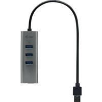 I-Tec USB 3.0 Metal Passive HUB USB-Hubs - 4 - Grau