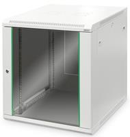 Digitus DN-19 12U-6/6-EC-SW 19inch-wandkast (b x h x d) 600 x 638 x 600 mm 12 HE Zwart, Zwart (mat), Zwart (RAL 9005)