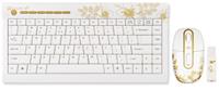 G-Cube Golden Aloha - Golden Sunrise - 2.4GHz Mini Wireless Multimedia Keyboard Set - DE Layout