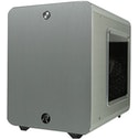 Raijintek Metis Plus Aluminium Mini-ITX Case - Silver Window