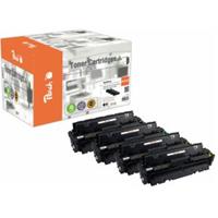 Peach Toner HP 410X CF410-3X MultiPack Retail kompatibel (PT707)