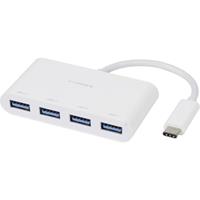 Vivanco CC UC UA4 USB 3.2 Gen 1-Hub (USB 3.0) Weiß