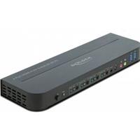 Delock HDMI KVM Switch 4K 60 Hz mit USB 3.0 und Audio - Delock