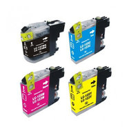 Brother Huismerk  LC-123 Inktcartridges Multipack (zwart + 3 kleuren)