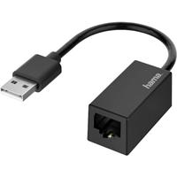 Hama Netzwerkadapter 10 / 100MBit/s LAN (10/100MBit/s), USB 2.0