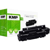 KMP H-T242XD Toner 2-pack vervangt HP HP 410X (CF410X) Zwart Compatibel Toner set van 2