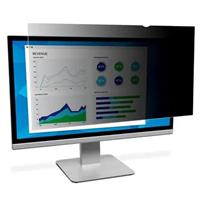 3M Privacyfilter voor breedbeeldscherm voor desktop 21,6" (16:10). Maximale schermgrootte: 54,9 cm (21.6""). Beeldverhouding: 16:10. Geschikt voor: Monitor, Soort: Randloze privacyfilter v