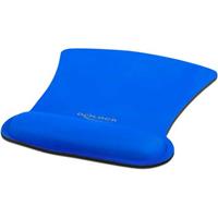 Delock 12699 Muismat met polssteun Blauw