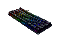 Razer Huntsman Mini 60% Gaming Keyboard - Clicky Optical Switch - Doubleshot PBT Keycaps - Chroma RGB Lighting - Nordic Layout - Black