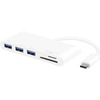 vivanco CC UC UA3CR USB 3.2 Gen 1-Hub (USB 3.0) Weiß