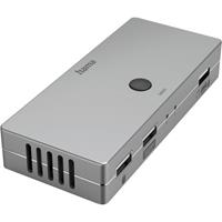 Hama 2 + 2 poorten KVM-switch HDMI USB 4096 x 2160 Pixel