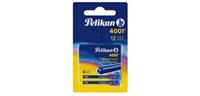 Pelikan Büro Tintenpatrone 4001 TP/6 schwarz 2x 6Stück Blister (330803) - 