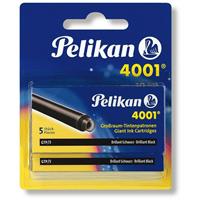 Pelikan Büro Tintenpatrone 4001 GTP/5 schwarz Großraum 2x 5Stü (330860) - 