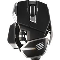 Mad Catz R.A.T. DWS - Muis - 2.4 GHz Bluetooth 5.0 - Muis - Optisch - 14 knoppen - Zwart