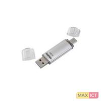 Hama USB-Stick C-Laeta, Type-C USB 3.1/USB 3.0, 32GB, 40 »Silber«