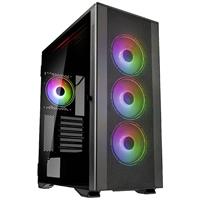 Kolink STRONGHOLD PRISM Midi-tower Gaming-behuizing, Behuizing Zwart