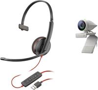 POLY Studio P5 - Webcam - kleur - 720p, 1080p - audio - USB 2.0 -