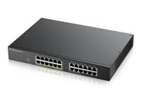 Zyxel GS1900-24, 24-port GbE L2, 12 Po