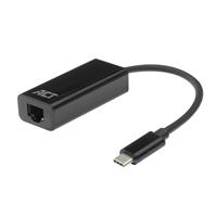 ACT AC7335 USB-C naar RJ45 - Gigabit Netwerkadapter - Ethernet