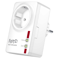 AVM FRITZ!DECT Repeater 100, DE. Connectiviteitstechnologie: Bedraad. LED-indicatoren: Status. Stroomverbruik (typisch): 1,2 W, Stroomvoorziening: 230 V/50 Hz. Afmetingen (B x D x H): 59 x 41 x 93 mm,