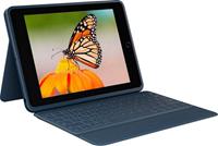 Logitech Rugged Combo 3 - German - classic blue - Keyboard and folio case - Blauw